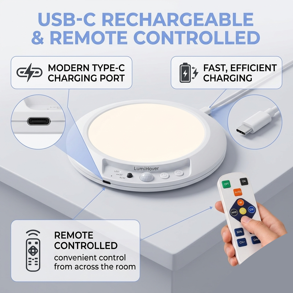 LumiHover™ Magnetic Smart Light